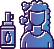 Face Cleanser Vector Icon Design