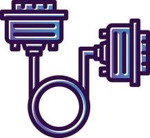 Vga cable Vector Icon Design