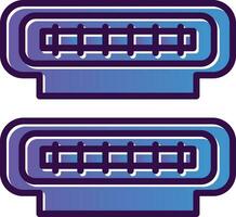 Hdmi port Vector Icon Design