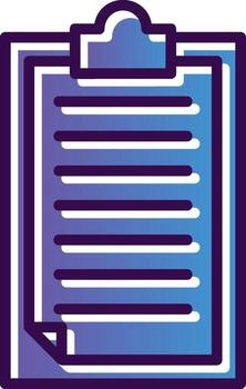 diseño de icono de vector de portapapeles