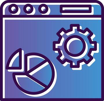 Web Browser Vector Icon Design