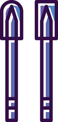 Brow Pencil Vector Icon Design