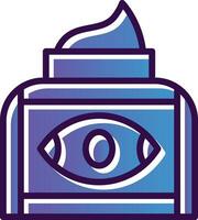 diseño de icono de vector de crema de ojos