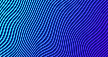 abstrakt Gradient Neon- Hintergrund mit Welle Animation, Textur, nahtlos Schleife video