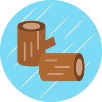 Wood Vector Icon Design