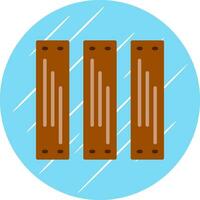 Planks Vector Icon Design