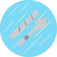 Drill bit Vector Icon Design