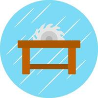 Sawmill Vector Icon Design