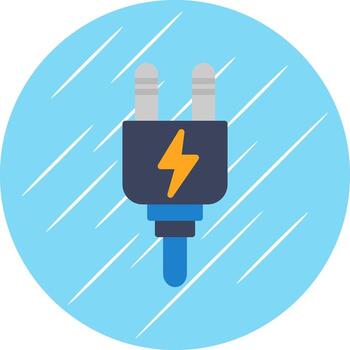 Plug Vector Icon Design