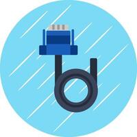 Vga cable Vector Icon Design