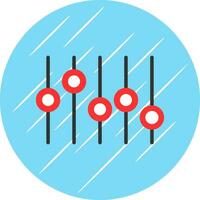 Equalizer Vector Icon Design