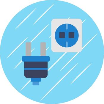 Plug Vector Icon Design