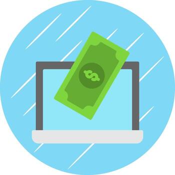 diseño de icono de vector de dólar