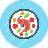 Shrimp Scampi Vector Icon Design