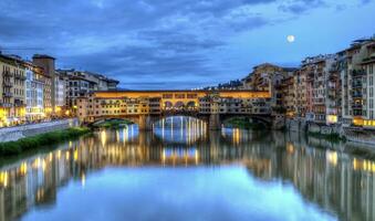 ponte viejo, florencia, Florencia, italia foto