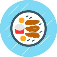 Chicken Fingers Vector Icon Design