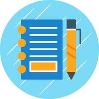 Notepad Vector Icon Design