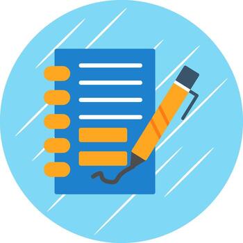 bloc vector icono diseño