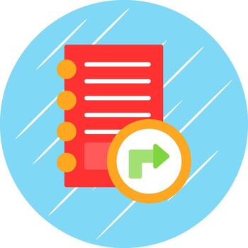 Notes Vector Icon Design