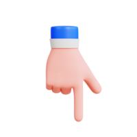 Hand Gesture Vol 1 3D Icon png