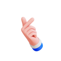Hand Gesture Vol 1 3D Icon png