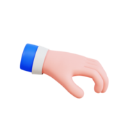 Hand Gesture Vol 1 3D Icon png