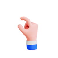 Hand Gesture Vol 2 3D Icon png