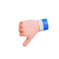 Hand Geste vol 1 3d Symbol png