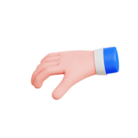 Hand Gesture Vol 1 3D Icon png