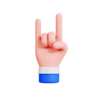 Hand Geste vol 1 3d Symbol png