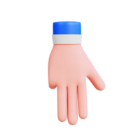 Hand Gesture Vol 2 3D Icon png