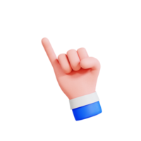 Hand Gesture Vol 2 3D Icon png