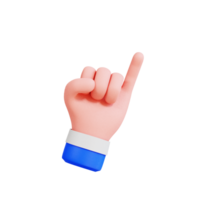 Hand Gesture Vol 2 3D Icon png