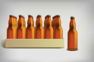 bottle case 3 vector