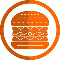 Cesar Burger Vector Icon Design