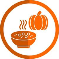 Pumpkin Soup Vector Icon Design