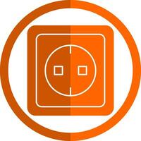 Electric socket Vector Icon Design
