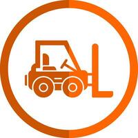 Forklift Vector Icon Design