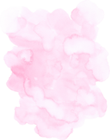 rosa vattenfärg textur handmålad png