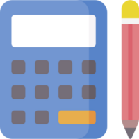 diseño de icono de calculadora png