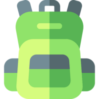 diseño de icono de mochila png