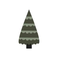 Modern Christmas Tree vector