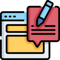 blogger icon design png