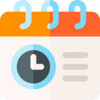 design do ícone do calendário png