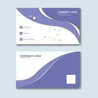 Software Developer company Business card vector