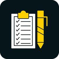 Checklist Vector Icon Design