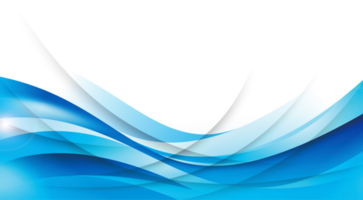abstrato fundo onda azul ciano png