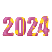 feliz ano novo 2024 png