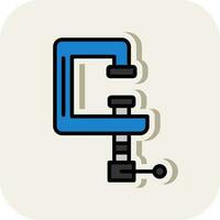 Clamp Vector Icon Design