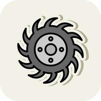 Circular saw Vector Icon Design